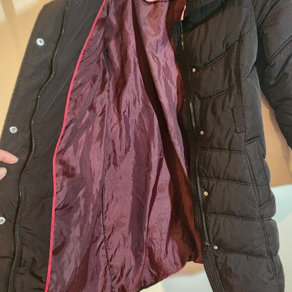 Tommy Hilfiger Long Puffer Coat Black Quilted
Street Style Outerwear Size Small - Picture 7 of 7